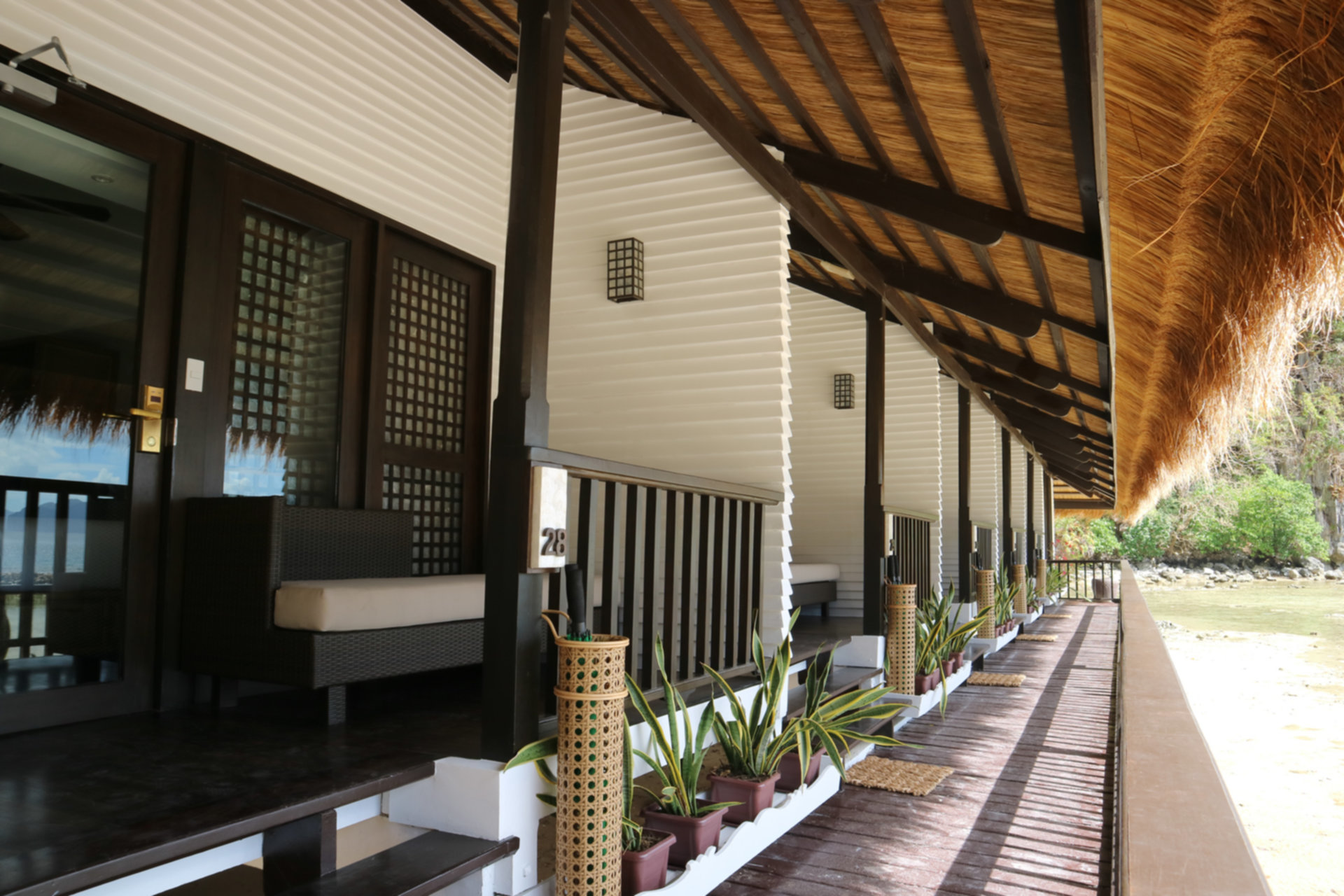 Miniloc Island Resort'ta 5 Yıldızlı Özel Deniz Manzaralı Kır Evi, El Nido Kır Evi 1014