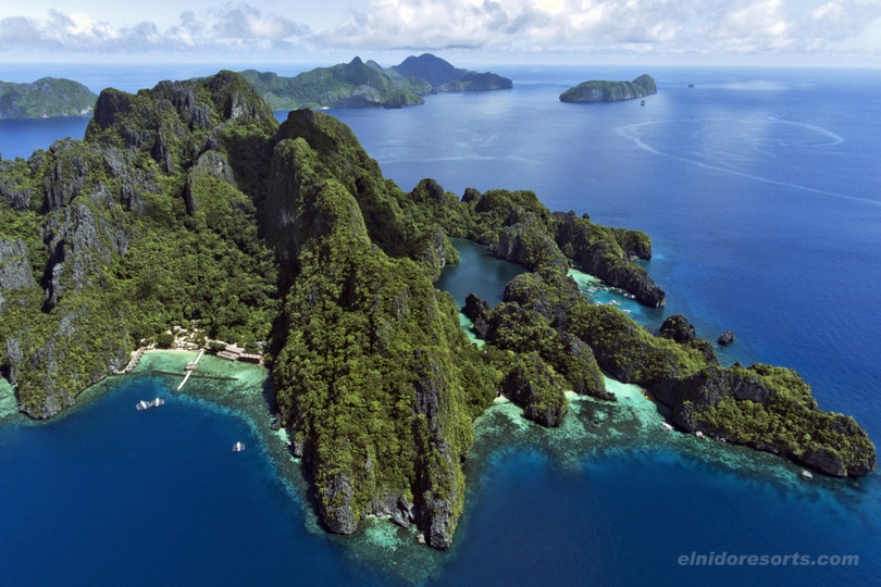 Miniloc Island Resort'ta 5 Yıldızlı Özel Deniz Manzaralı Kır Evi, El Nido Kır Evi 1014