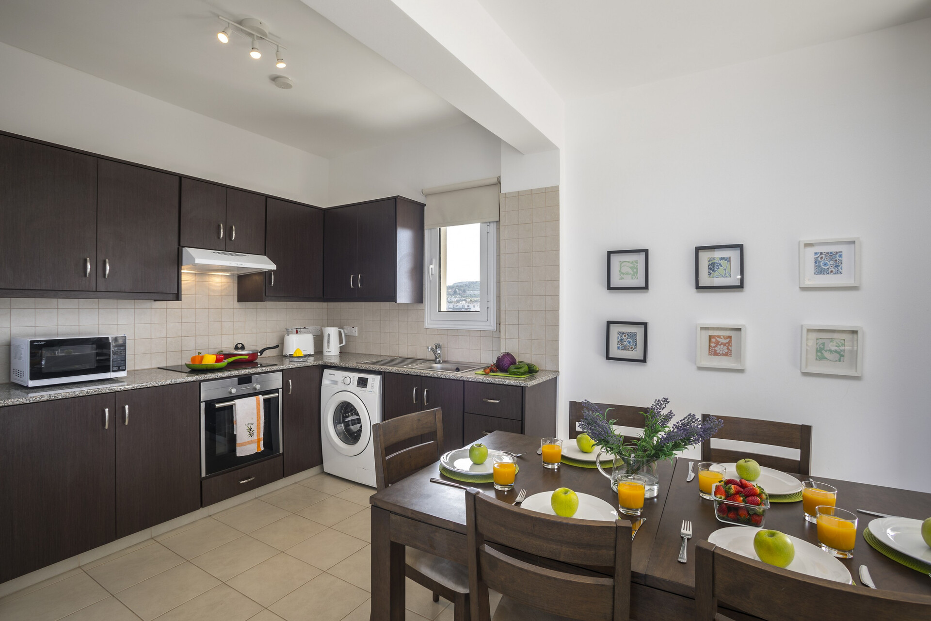 Kendinizi ve Ailenizi Plaja Dakikalar Mesafede Bu Mükemmel Tatil Dairesini Kiraladığınızı Hayal Edin, Protaras Apartmanı 1412