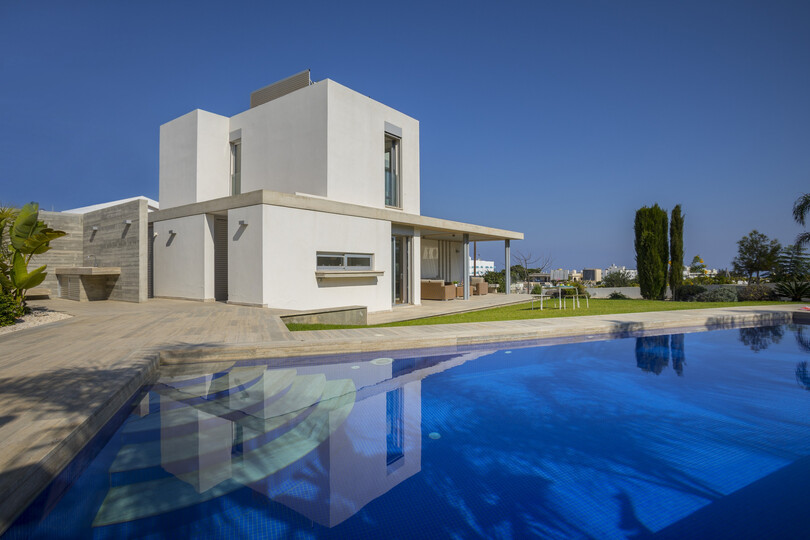 Ailenizin Bu Lüks Çağdaş Tarz Villayı Kiraladığını Hayal Edin, Protaras Villa 1429
