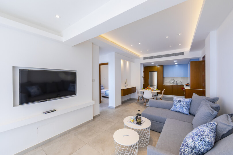 Kendinizi ve Ailenizi Bu Mükemmel Sahil Dairesini Kiraladığınızı Hayal Edin, Larnaka Daire 1388