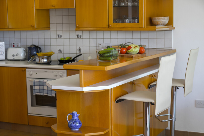 Siz ve Ailenizin bu sahildeki Evi, Protaras Apartman Dairesi 1450'yi kiraladığınızı hayal edin