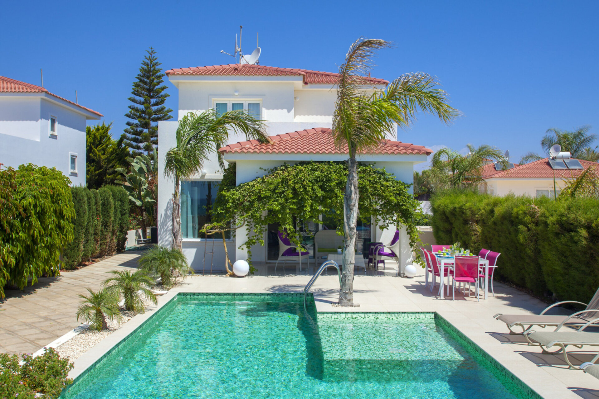 Sahilde Lüks 3 Yatak Odalı Villa, Ayia Napa Villa 1369