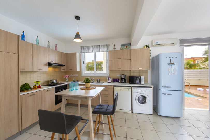Siz ve Aileniz Bu 5 Yıldızlı Özel Havuzlu Villaya Bayılacaksınız, Protaras Villa 1458
