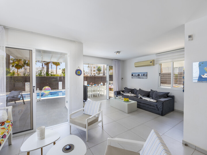 Plaja Yakın Lüks 3 Yatak Odalı Villanızı Kiralamak İçin En İyi Kılavuz, Protaras Villa 1461