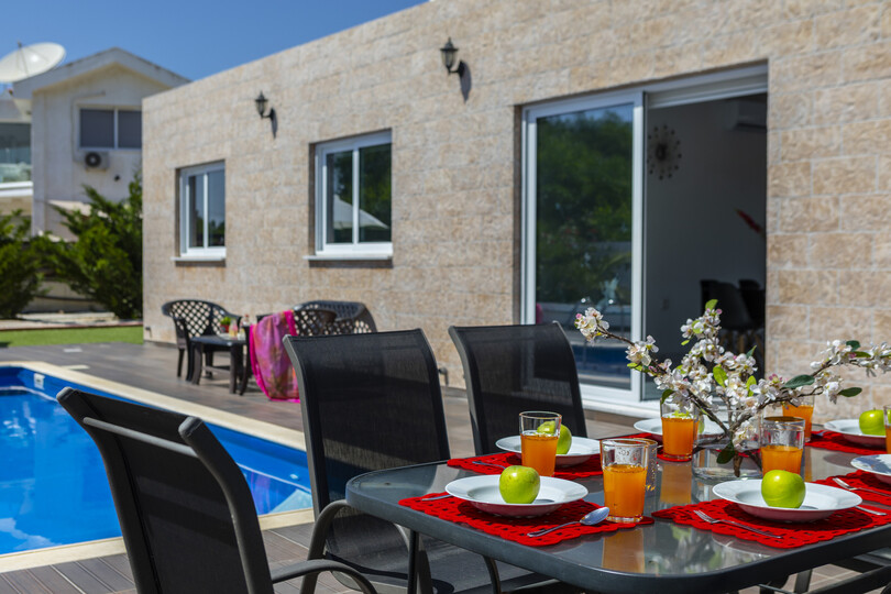 Resim Protaras'ta Bulunan Güzel Özel Havuzlu 5 Yıldızlı Villanızı Kiralama, Protaras Villa 1483
