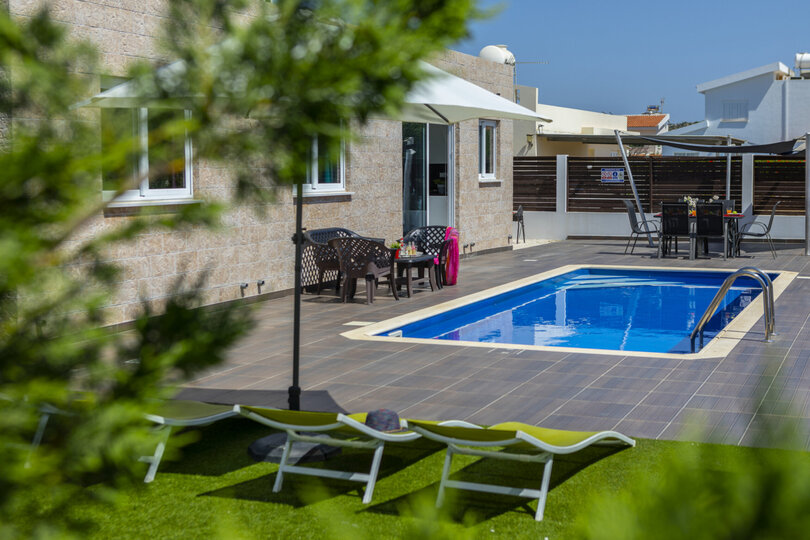 Resim Protaras'ta Bulunan Güzel Özel Havuzlu 5 Yıldızlı Villanızı Kiralama, Protaras Villa 1483