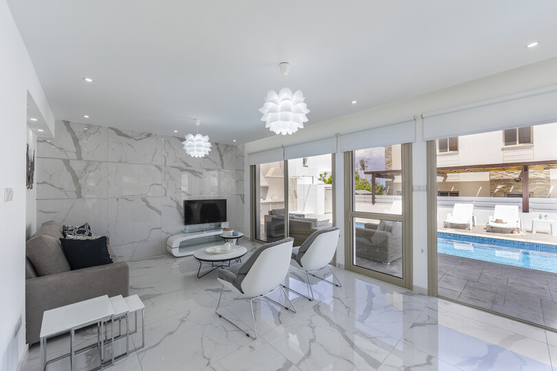 Siz ve Aileniz Bu 5 Yıldızlı Özel Havuzlu Villaya Bayılacaksınız, Protaras Villa 1500