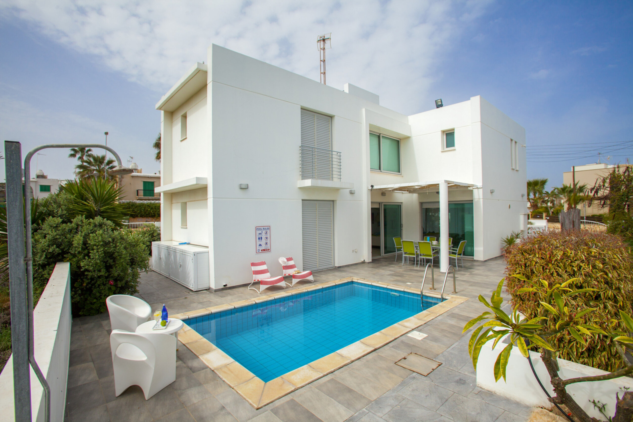 Siz ve Aileniz Sahile Yakın Bu Villaya Bayılacaksınız, Protaras Villa 1518