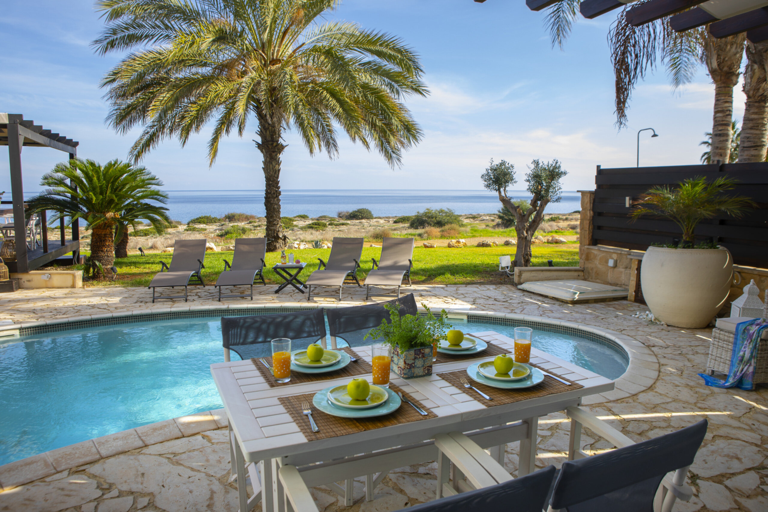 Deniz Manzaralı Kendi Villanızı Nasıl Kiralarsınız, Protaras Villa 1524
