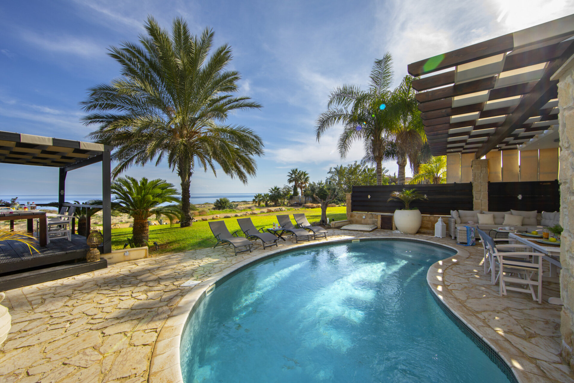 Deniz Manzaralı Kendi Villanızı Nasıl Kiralarsınız, Protaras Villa 1524