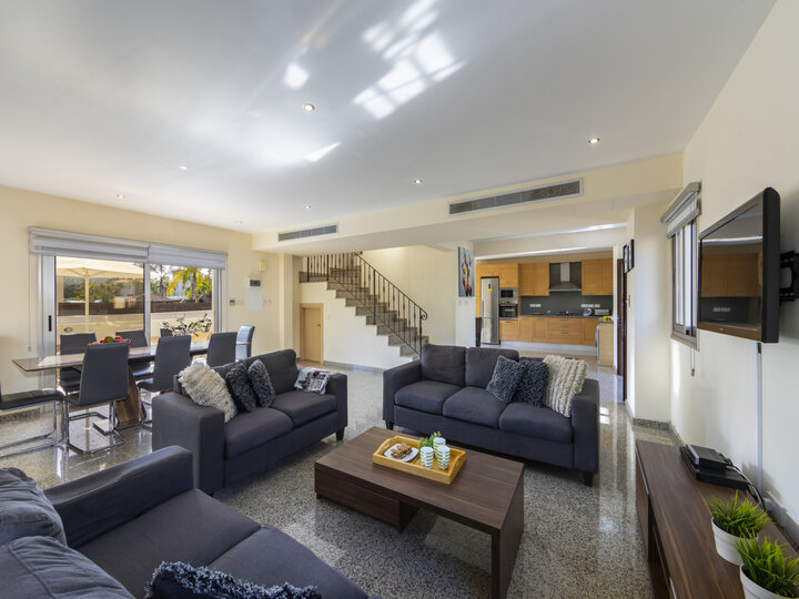 Resim Güzel Özel Havuzlu 5 Yıldızlı Villanızı Kiralamak, Protaras Villa 1525