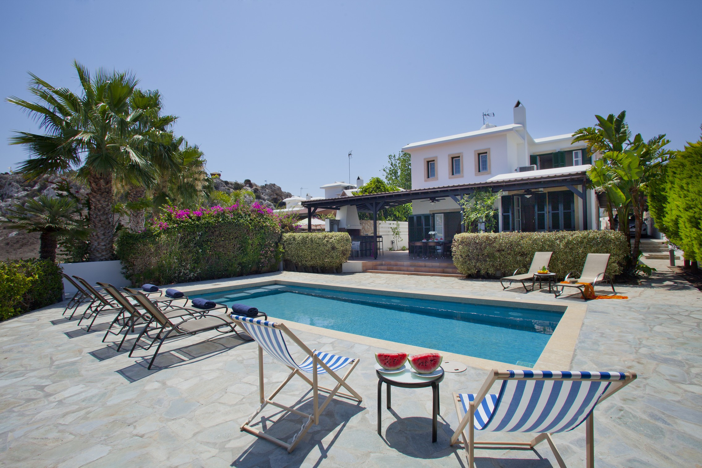 Özel Havuzlu Mükemmel Aile Tatil Villası, Protaras Villa 1542