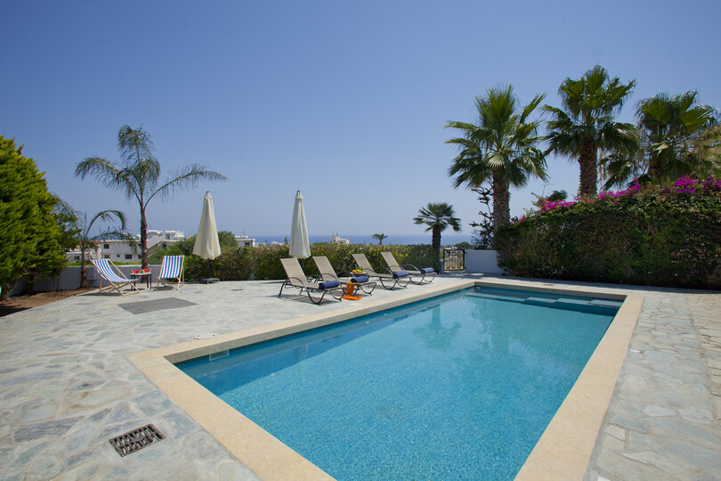 Özel Havuzlu Mükemmel Aile Tatil Villası, Protaras Villa 1542