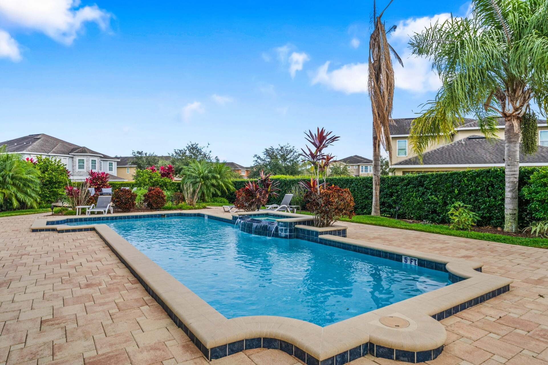 Reunion'daki Encore Resort'ta Özel Havuzlu Lüks Villa, Orlando Villa 4356