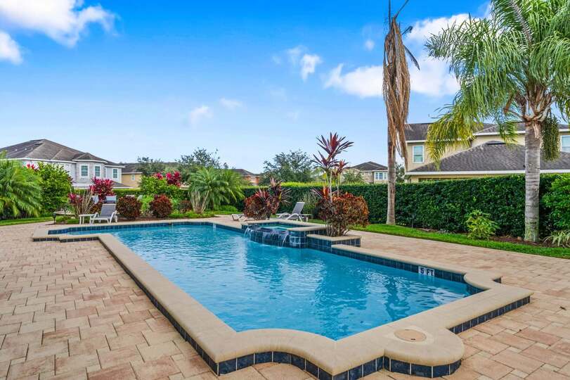 Reunion'daki Encore Resort'ta Özel Havuzlu Lüks Villa, Orlando Villa 4356