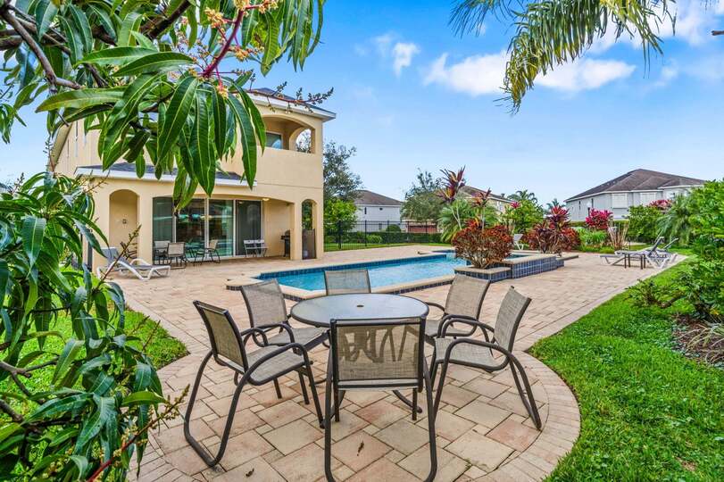 Reunion'daki Encore Resort'ta Özel Havuzlu Lüks Villa, Orlando Villa 4356