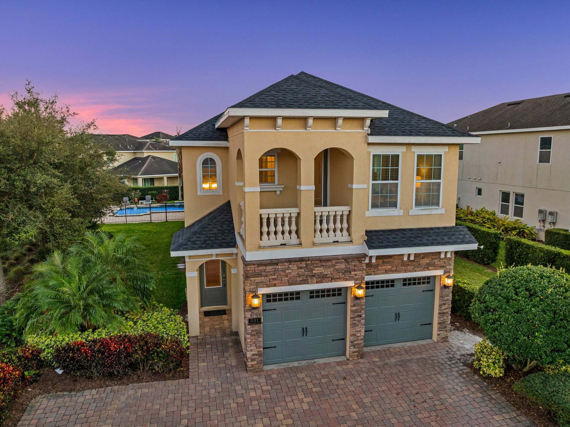 Reunion'daki Encore Resort'ta Özel Havuzlu Lüks Villa, Orlando Villa 4356