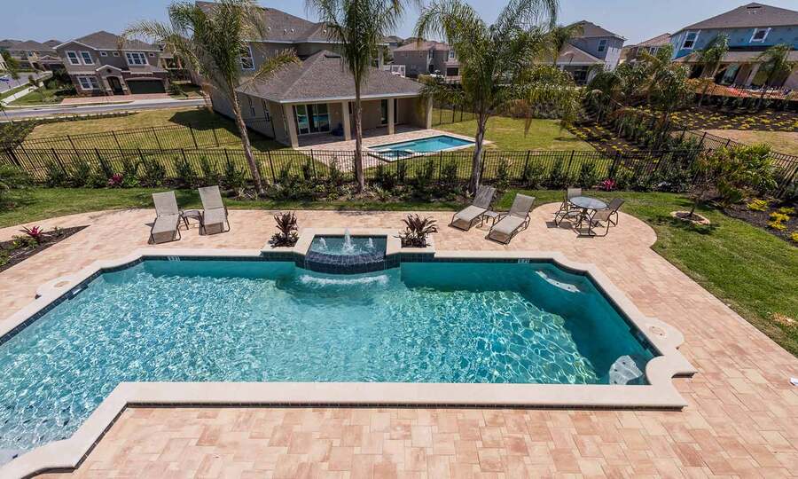 Reunion'daki Encore Resort'ta Özel Havuzlu Lüks Villa, Orlando Villa 4356