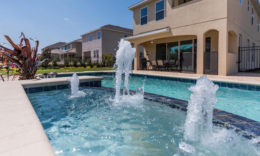 Reunion'daki Encore Resort'ta Özel Havuzlu Lüks Villa, Orlando Villa 4356