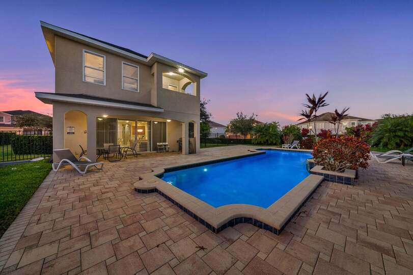 Reunion'daki Encore Resort'ta Özel Havuzlu Lüks Villa, Orlando Villa 4356