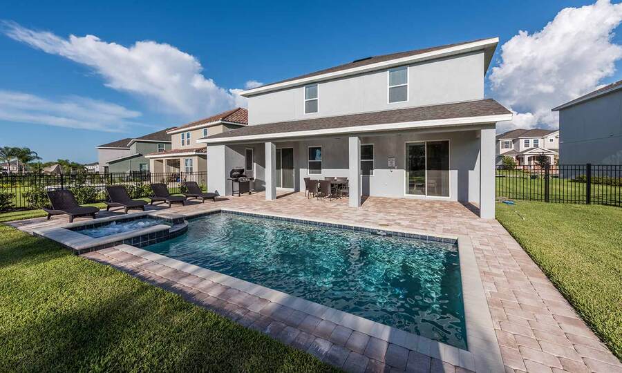 Reunion'daki Encore Resort'ta Mükemmel 9 Yatak Odalı Villa, Orlando Villa 4407
