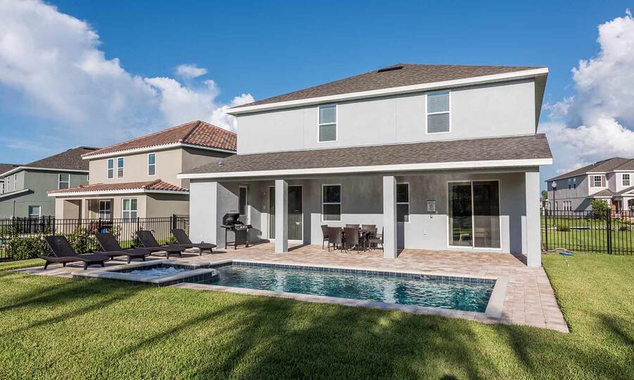 Reunion'daki Encore Resort'ta Mükemmel 9 Yatak Odalı Villa, Orlando Villa 4407