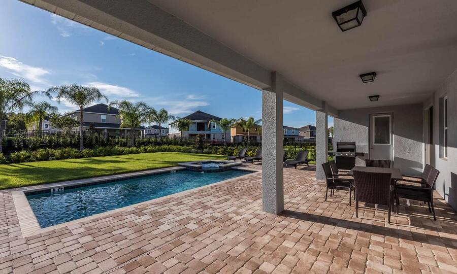Reunion'daki Encore Resort'ta Mükemmel 9 Yatak Odalı Villa, Orlando Villa 4407