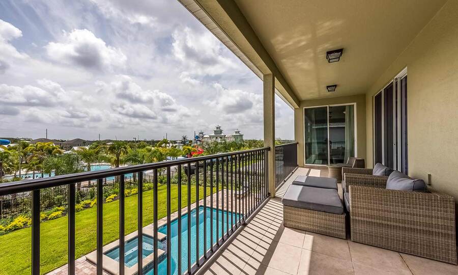 Reunion'da Encore Resort'ta Özel Havuzlu Lüks Villa, Orlando Villa 4443