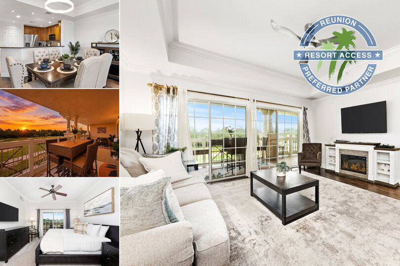 Reunion Resort and Spa'da Mükemmel 3 Yatak Odalı Daire, Orlando Condo 5095
