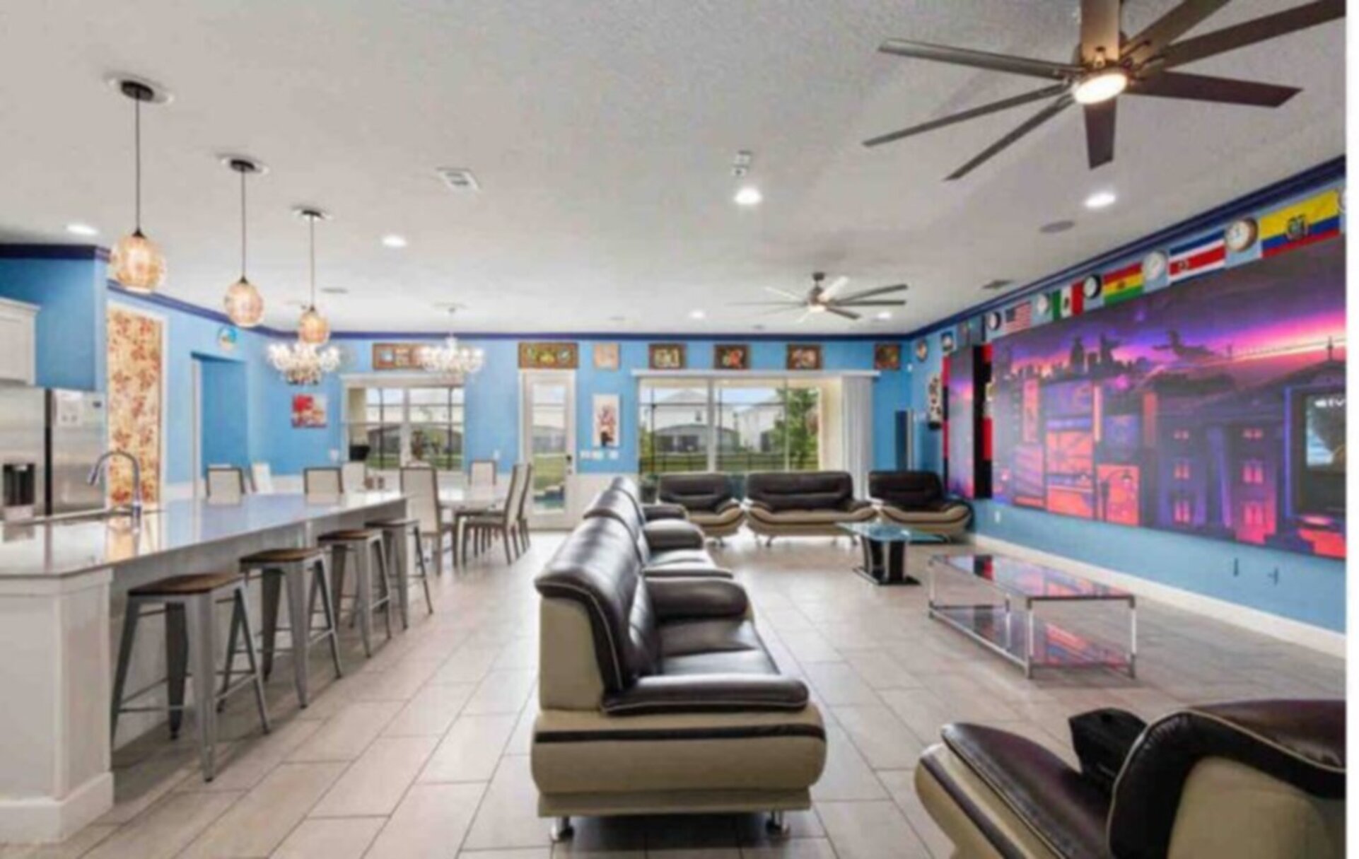 Veranda Palms'ta Büyük Özel Havuzlu Özel Malikane, Orlando Malikanesi 5378