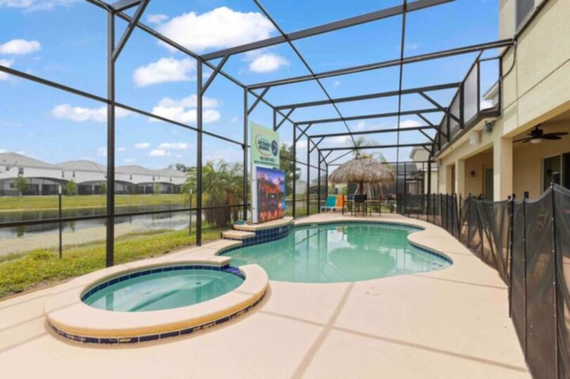 Veranda Palms'ta Büyük Özel Havuzlu Özel Malikane, Orlando Malikanesi 5378