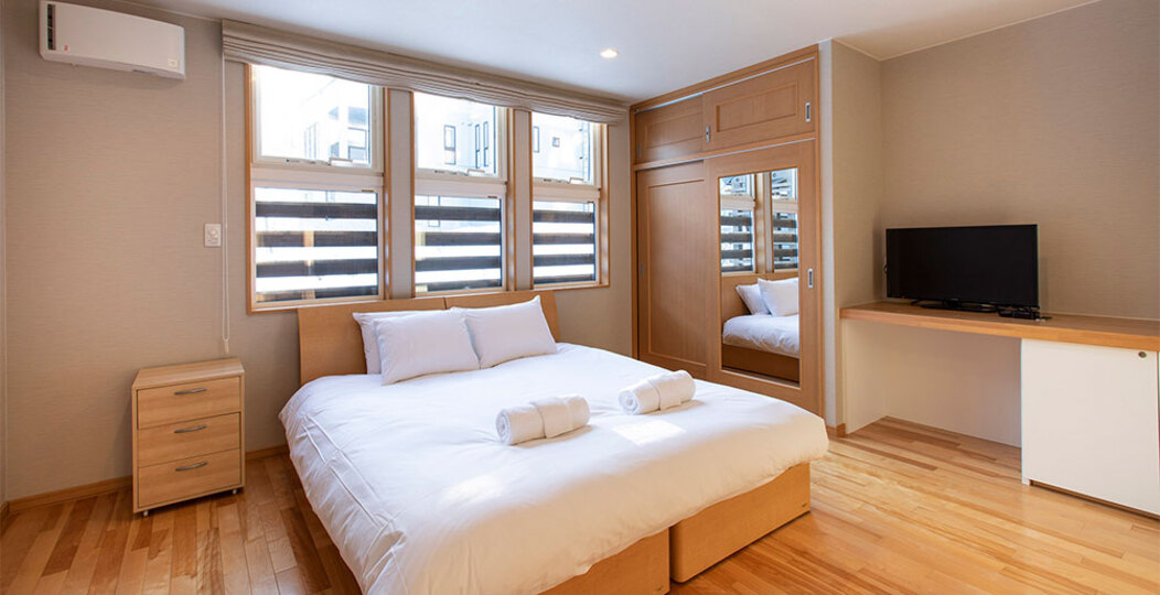 4 Tatil Dağ Evi Hirafu'da, Kayak Merkezine Yakın, Niseko Dağ Evi 1020