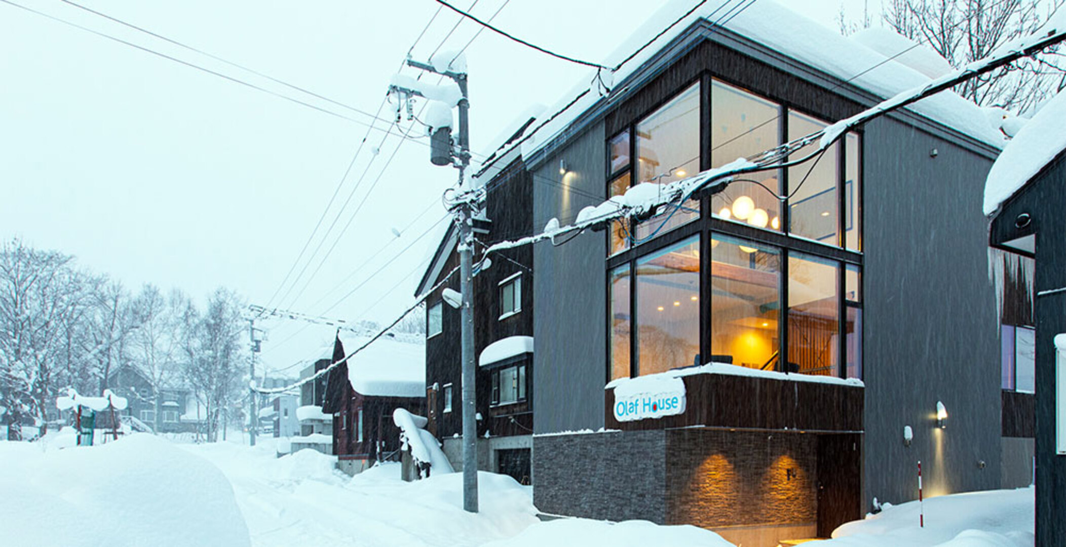 3 Tatil Dağ Evi Hirafu'da, Kayak Merkezine Yakın, Niseko Dağ Evi 1021