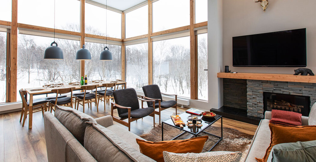 3 Tatil Dağ Evi Hirafu'da, Kayak Merkezine Yakın, Niseko Dağ Evi 1024