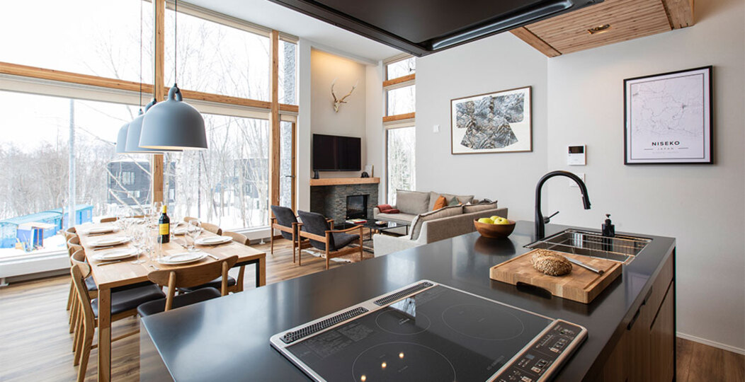 3 Tatil Dağ Evi Hirafu'da, Kayak Merkezine Yakın, Niseko Dağ Evi 1024