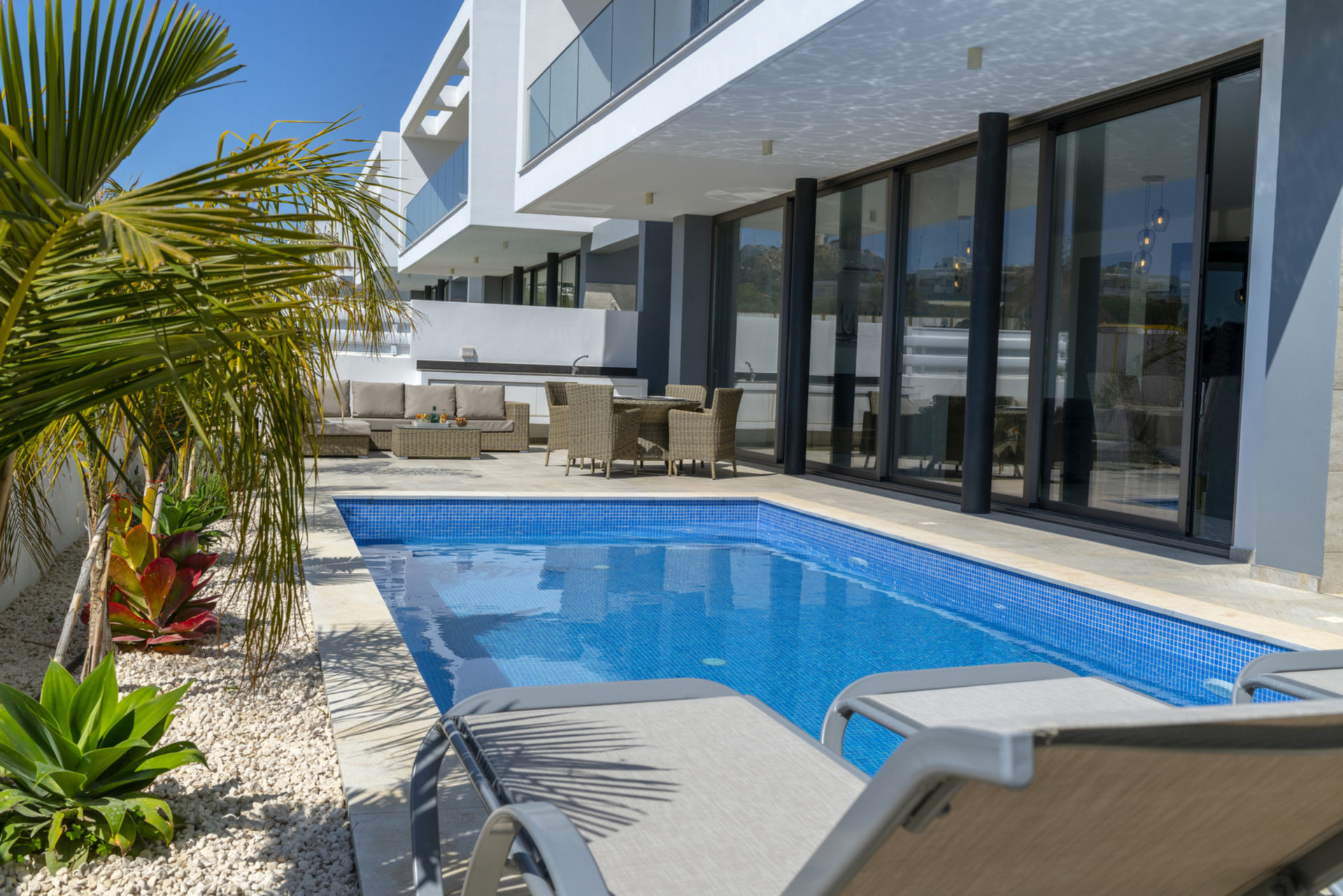 Sahile Yakın Lüks Modern 3 Yataklı Villa, Protaras Villa 1077