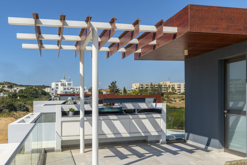 Sahile Yakın Lüks Modern 3 Yataklı Villa, Protaras Villa 1077