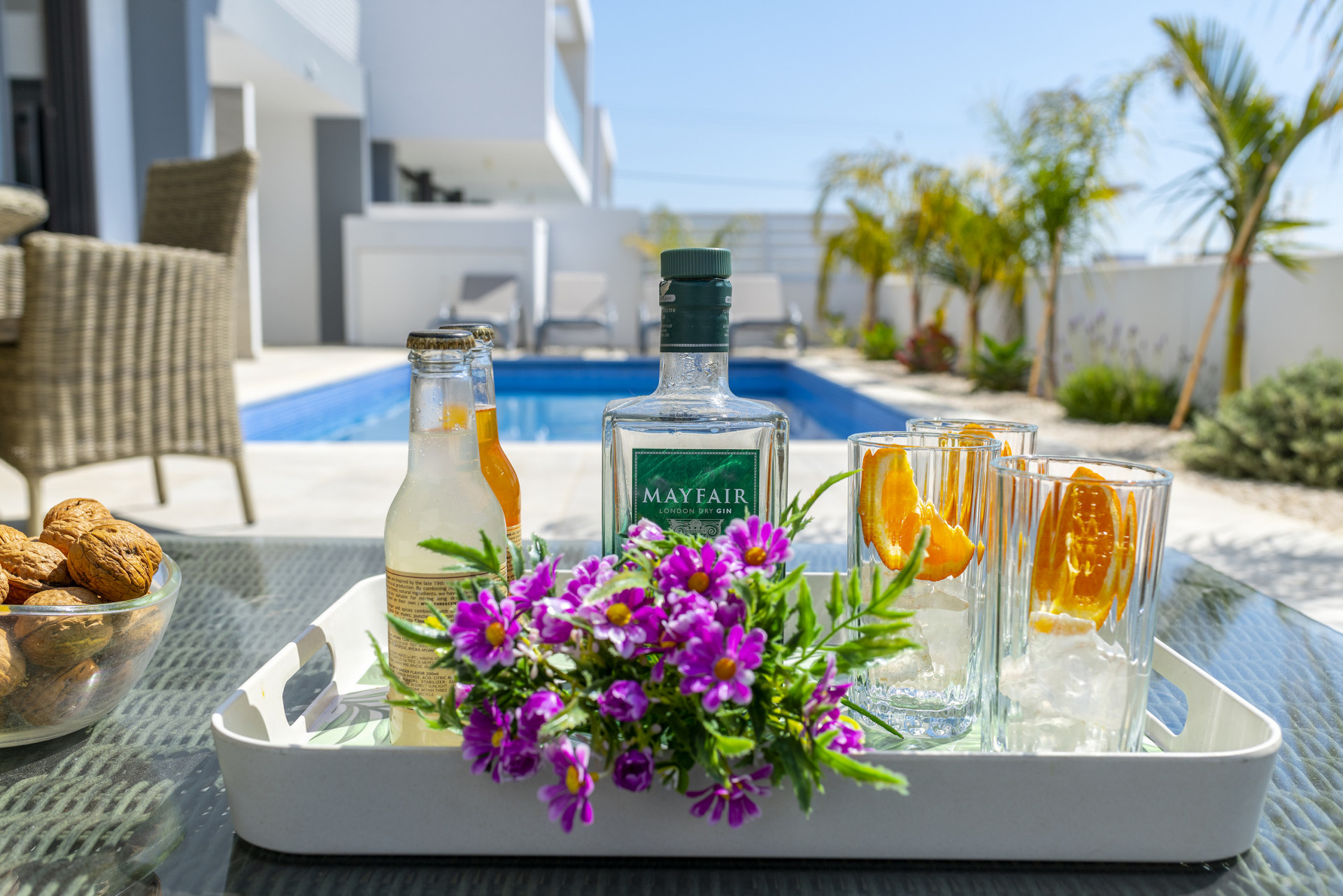 Sahile Yakın Lüks Modern 3 Yataklı Villa, Protaras Villa 1077