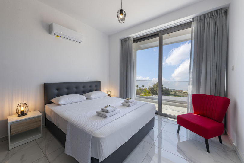 Sahile Yakın Lüks Modern 3 Yataklı Villa, Protaras Villa 1077