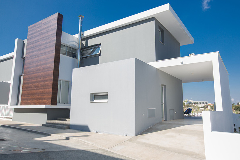 Ailenizin Protaras, Protaras Villa 1575'te Bu Lüks Çağdaş Tarz Villayı Kiraladığını Hayal Edin