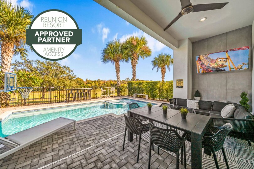Reunion Resort and Spa'da Özel Havuzlu Lüks Villa, Orlando Villa 5473, Kissimmee, United States