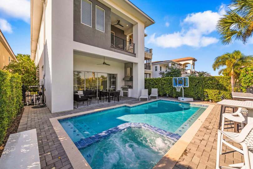 Reunion Resort and Spa'da Özel Havuzlu Lüks Villa, Orlando Villa 5473