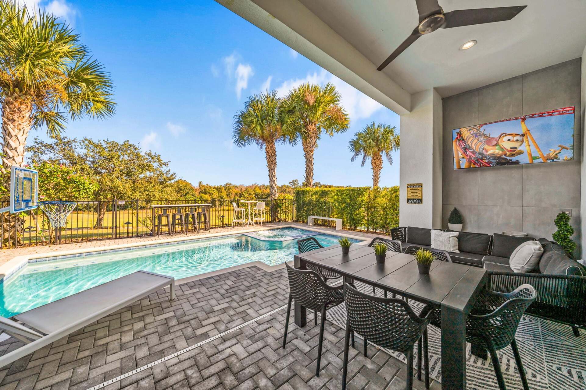 Reunion Resort and Spa'da Özel Havuzlu Lüks Villa, Orlando Villa 5473