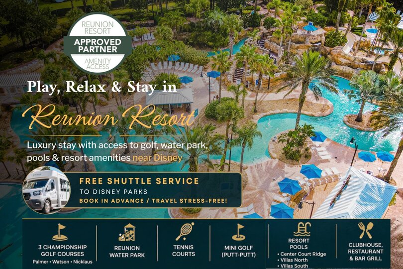 Reunion Resort and Spa'da Özel Havuzlu Lüks Villa, Orlando Villa 5473