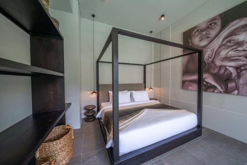 Ailenizin Kabupaten Badung Berawa Plajı'na Yakın 4 Yatak Odalı Lüks Bir Tatil Villası Kiraladığını Hayal Edin, Bali Villa 2094