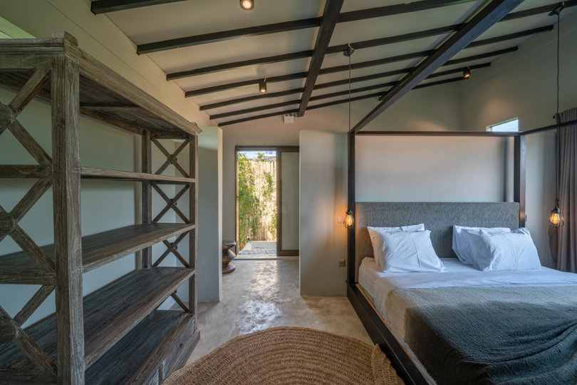 Ailenizin Kabupaten Badung Berawa Plajı'na Yakın 4 Yatak Odalı Lüks Bir Tatil Villası Kiraladığını Hayal Edin, Bali Villa 2094