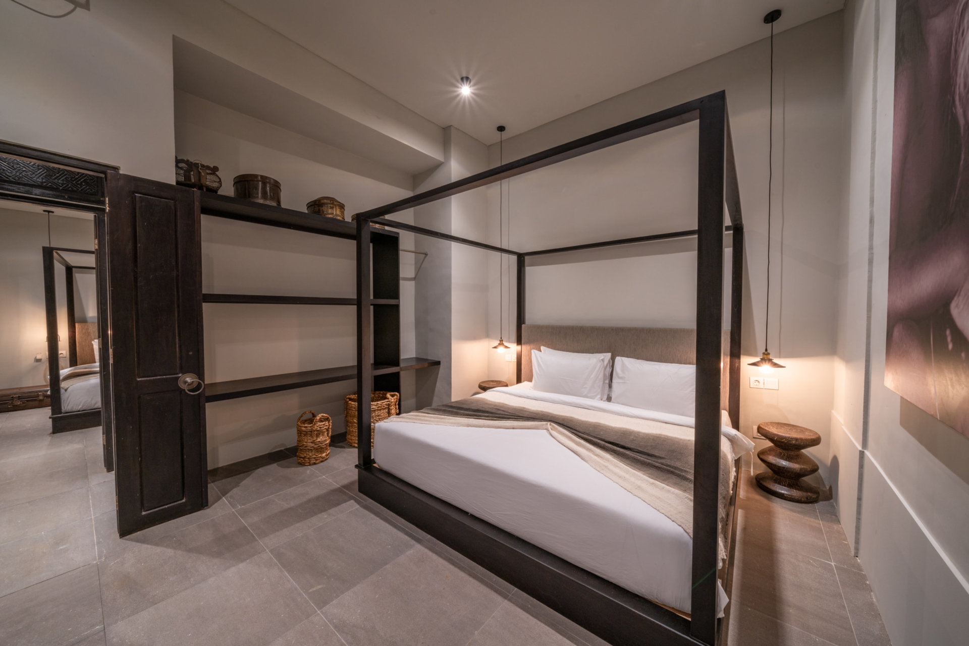Ailenizin Kabupaten Badung Berawa Plajı'na Yakın 4 Yatak Odalı Lüks Bir Tatil Villası Kiraladığını Hayal Edin, Bali Villa 2094