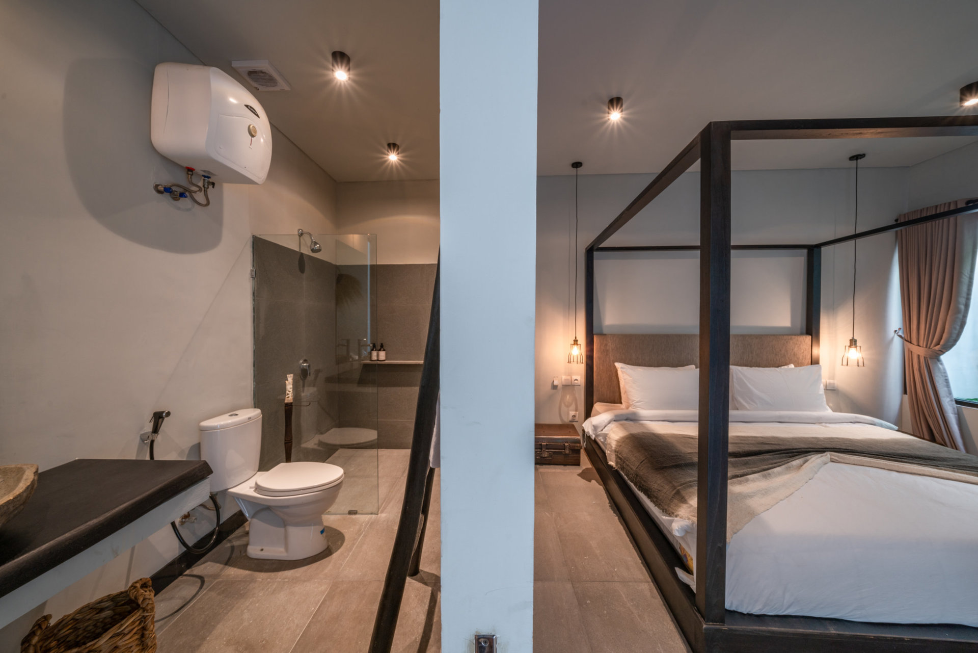 Ailenizin Kabupaten Badung Berawa Plajı'na Yakın 4 Yatak Odalı Lüks Bir Tatil Villası Kiraladığını Hayal Edin, Bali Villa 2094