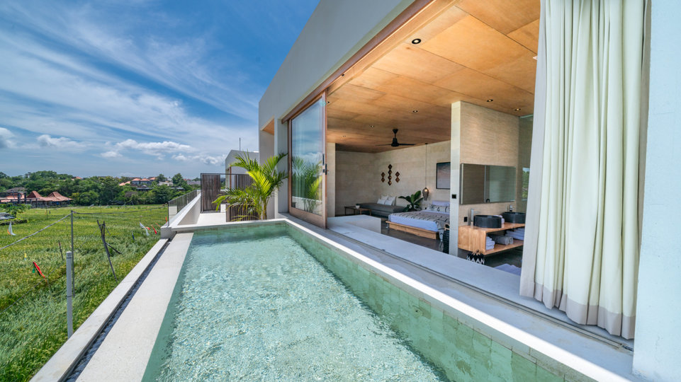 Kabupaten Badung'da Özel Havuzlu ve Tam Personelli En İyi 5 Yıldızlı Tatil Villası, Bali Villa 2098